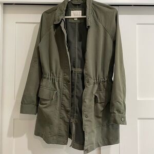 Olive Green Women's Utility Jacket
